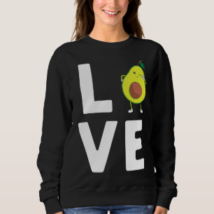 Sweatshirt Drôle Don Avocado Pour Hommes Femmes Sain Dessert