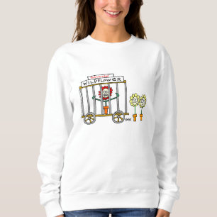 Sweatshirt Drôle Gardener Wildlower Dessin Dessin Tee
