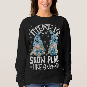 Sweatshirt Drôle hiver Saying Snowball Flocon de neige Gnome