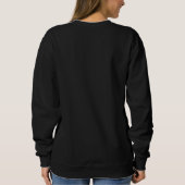 Sweatshirt Drôle moche de Noël Sweater Patinage sur glace (Dos)