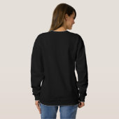 Sweatshirt Drôle moche Noël Sweater Amoureux des chats Souhai (Dos entier)