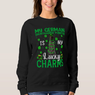 Sweatshirt Drôle Mon Allemand Pointer Pointer Chien St Patric