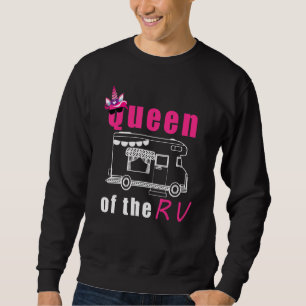 Sweatshirt Drôle Reine Du Rv Tee Pour Femme Cool Full Tim