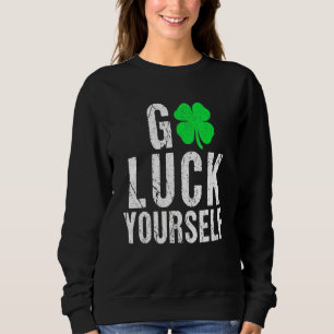 Sweatshirt Drôle Saint Patrick's Day Pour Adultes Hommes Femm