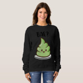 Sweatshirt Drôle Wasa Bae Sushi Couple Correspondant (Devant entier)