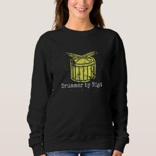 Sweatshirt Drummer By Night La Scène De Musique De Nuit Jouan