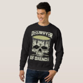 Sweatshirt Drummer Drums Music Drum Set Drumming Instrument P (Devant entier)