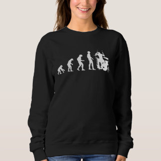 Sweatshirt Drums Heartbeat for Drummers & Percussionists