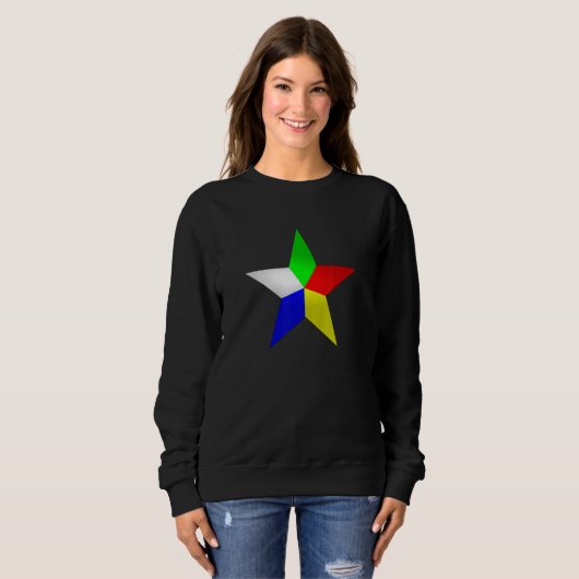 Sweatshirt Druze Star Jethro De Midian (Devant entier)