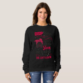 Sweatshirt Dsp Pour Femmes Infirmières Semaine École De Soins (Devant entier)