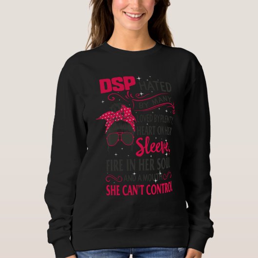 Sweatshirt Dsp Pour Femmes Infirmières Semaine École De Soins (Devant)