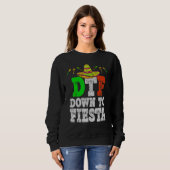 Sweatshirt Dtf À La Fiesta Cinco De Mayo (Devant entier)