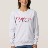Sweatshirt du camp de Noël | Sweatshirt de Noël (Devant)