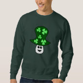 Sweatshirt du champignon de St Patrick (Devant)