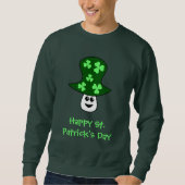 Sweatshirt du champignon de St Patrick (Devant)