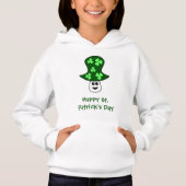 Sweatshirt du champignon de St Patrick (enfant) (Devant)