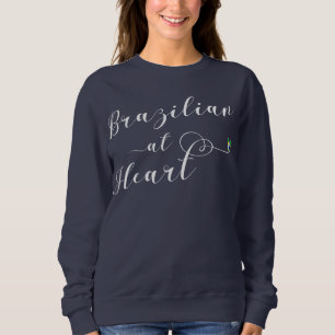 Sweatshirt Du Coeur Brésilien, Brésil