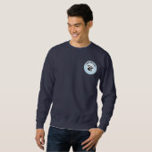 Sweatshirt du cou de l'équipage - Logo de l'équipe (Devant entier)