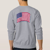 Sweatshirt du drapeau américain (Dos)