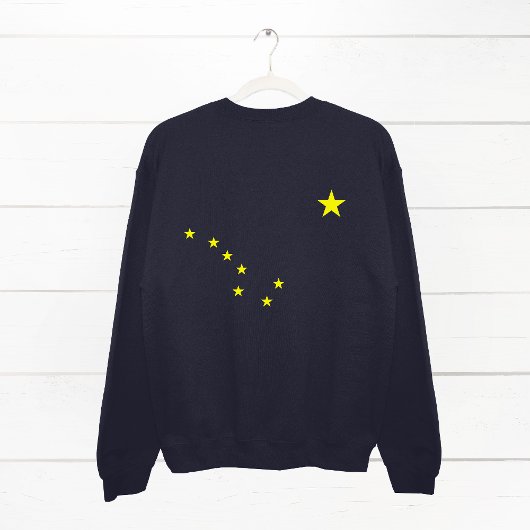 Sweatshirt du drapeau de l'Alaska