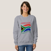 Sweatshirt du drapeau sud-africain (Devant entier)