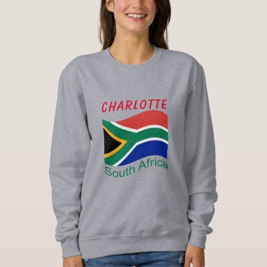 Sweatshirt du drapeau sud-africain (Devant)