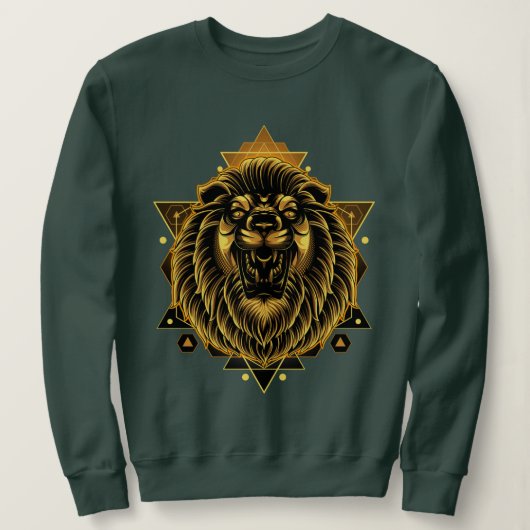 Sweatshirt du lion ésotérique (Design devant)