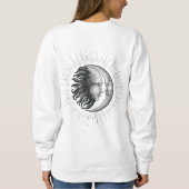 Sweatshirt du lion royal couronné (Dos)