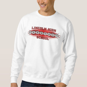 Sweatshirt du lycée de Lincoln, hommes