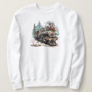 Sweatshirt du train de Noël