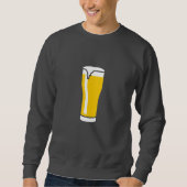 Sweatshirt du verre 2c beer dark (Devant)