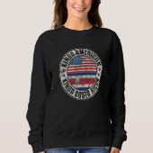Sweatshirt Dual Citizenship American Costa Rican Costa Rica U (Devant)