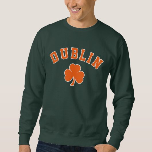 Sweatshirt Dublin Irlandais (Devant)