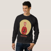 Sweatshirt Duck Dad Duckling Fowl Waterfowl Swans Geese Loons (Devant entier)