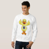 Sweatshirt Duck Darts Bullseye (Devant entier)