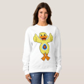 Sweatshirt Duck Darts Bullseye (Devant entier)