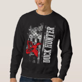 Sweatshirt Duck Hunting Season  Hunter (Devant)