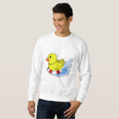 Sweatshirt Duck with Swim ring à Water.PNG (Devant entier)