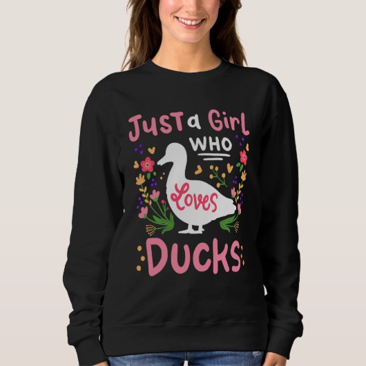 Sweatshirt Ducks Duck Lover (Devant)