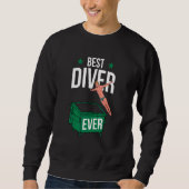 Sweatshirt Dumpster Diving Best Trash Diver Man Boy Garbage P (Devant)