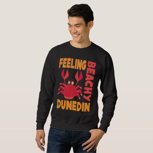 Sweatshirt Dunedin Vacation Summer Quote (Devant entier)