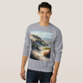 Sweatshirt Dunes d'or (Devant entier)