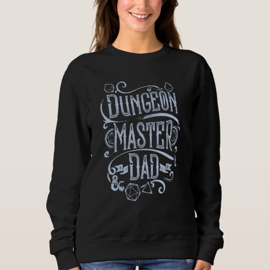 Sweatshirt Dungeons Dragons Fête des pères Dungeon Master Pap (Devant)