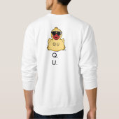 Sweatshirt d'université de charlatan (Dos)