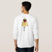 Sweatshirt d'université de charlatan (Dos entier)