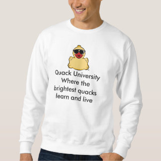 Sweatshirt d'université de charlatan