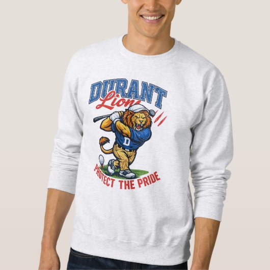 Sweatshirt Durant Lions - Golf Protégez la Fierté (Devant)