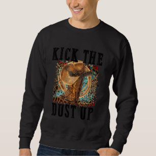 Sweatshirt Dust Up Country Music Western Dancer Cow