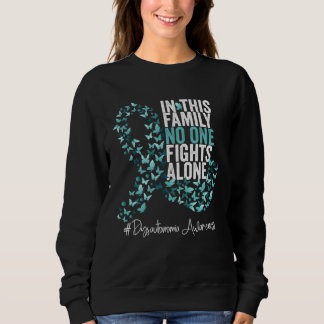 Sweatshirt Dysautonomia Awareness Month Teal Ribbon