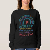 Sweatshirt Dyslexia (Devant)